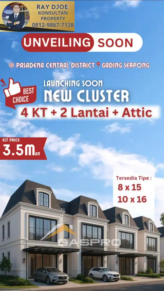 Rumah mewah 4 kamar tidur gading serpong tangerang