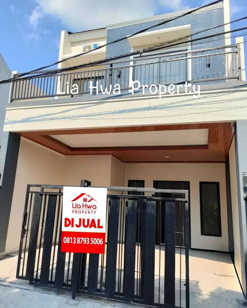 JUAL RUMAH BARU 2 LANTAI SIAP HUNI DI SERPONG PARK