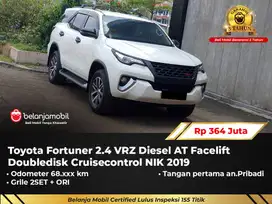 [ GARANSI 5TH ] Toyota Fortuner 2.4 VRZ Diesel AT Putih 2019/2020