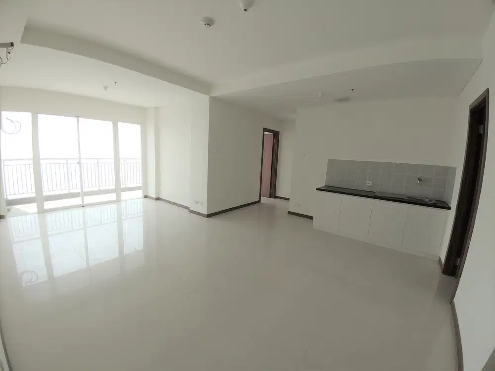 Condominium Greenbay Pluit 3 BR Unfurnished Free AC  View Laut Luas