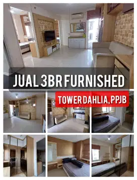 Jual 3BR apartemen Bassura City tower Dahlia sebelah mall