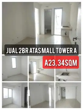 Jual 2BR atas mall apartemen Bassura City tower Alamanda