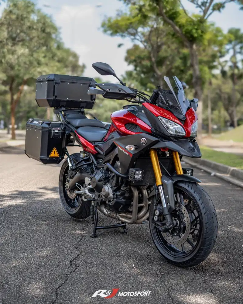(Full Paper)Yamaha MT 09 MT09 Tracer Nik 2016 Merah Knalpot Akrapovic