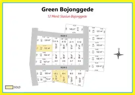 Tanah Kavling Termurah Di Bogor, 10 Menit Stasiun Bojong Gede – SHM,