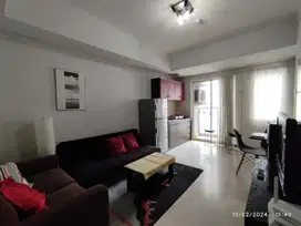 Disewakan Apartmen Royal Mediterania Garden, 2+1BR Furnish Ukuran 53m2