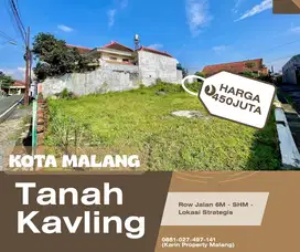 DIJUAL TANAH MURAH DEKAT POROS JALAN SAWOJAJAR KOTA MALANG
