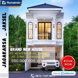dijual Rumah cluster modern di Jagakarsa Jakarta Selatan