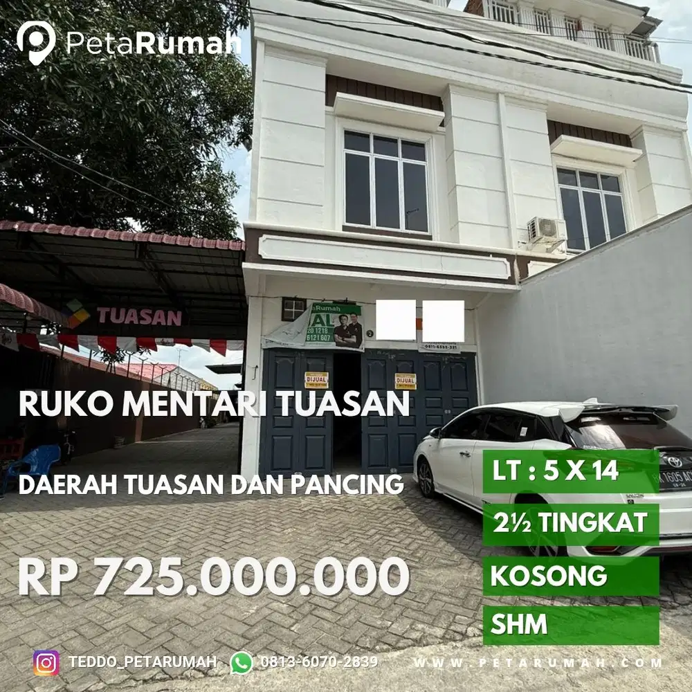 Townhouse mentari tuasan daerah tuasan krakatau dan pancing