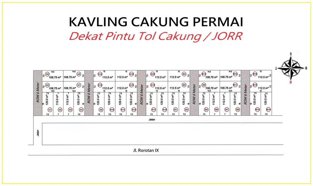 Tanah Kavling Cakung Samping Jakarta Garden City Promo 7 Jutaan/m2