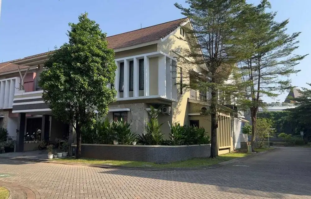 Rumah Hoek Dalam Cluster Sektor 9 Bintaro Jaya Bagus Homie Terawat