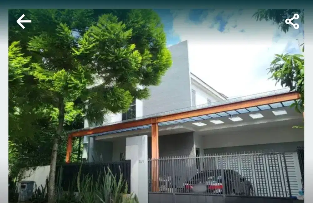 JUAL Rumah Hook Kencana Loka BSD sektor XII