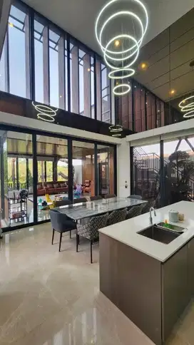 Rumah Sultan Furnish view Danau 3lt di Lyndon Navapark BSD City