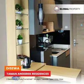 Fully Furnished di Taman Anggrek Residences 2 Bedroom, Middle Floor