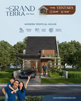 RUMAH 1 LANTAI DEKAT SOLO BARU DAN DR OEN SOKEHARJO