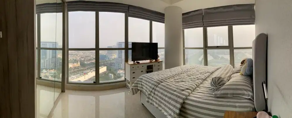 Dijual Apartemen Gold Coast Pik Full Furnish 3BR Nego