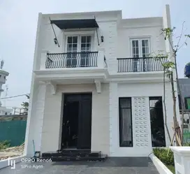 433 Hunian 2 Lt Modern American di Pinggir Jalan Rempoa, Ciputat Timur