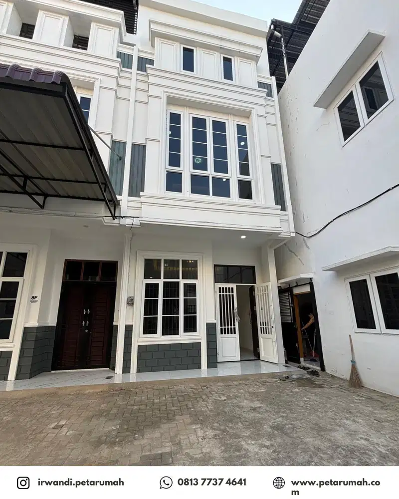 Rumah dengan perabot posisi hook daerah pancing kota medan