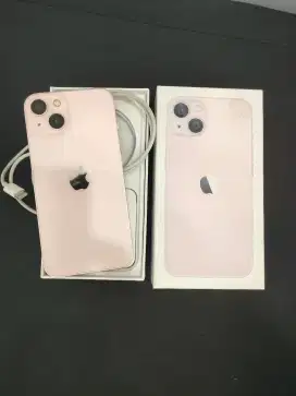 Jual iPhone 13 pink eks inter like New