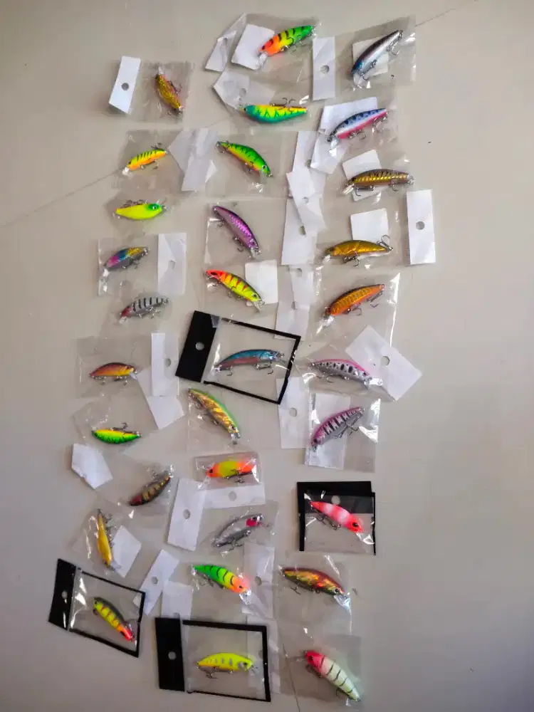 Umpan Minnow casting Warna Pilihan