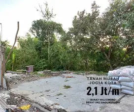 Tanah Murah Jogja Kota, Barat Malioboro