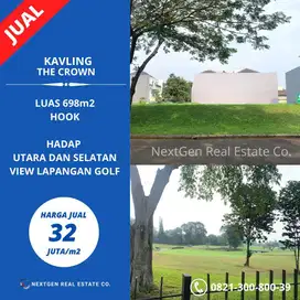 Kavling The Crown Pondok Hijau Golf view Lapangan Golf