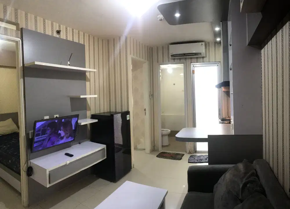 Dijual Murah apartemen Bassura 2 Bedroom Full Furnish, tower Baru
