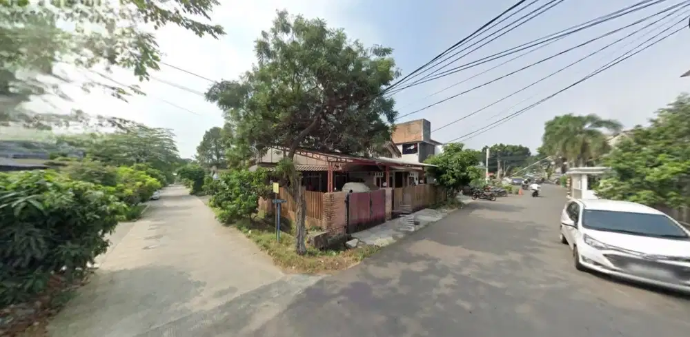 jual BU rumah hook murah di bawah njop semi furnished di Indraprasta