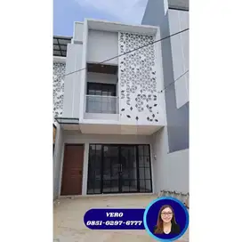 Rumah Usaha Villa Melati Mas, Serpong Bangunan Baru, Modern Minimalis