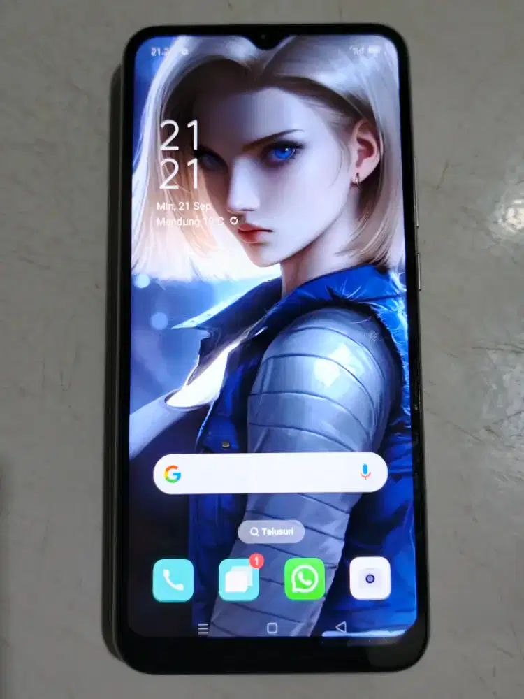 OPPO A15 (putih) No Minus