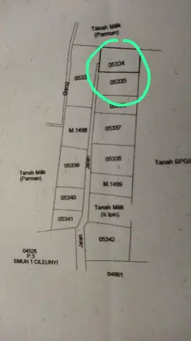 TANAH SIAP BANGUN CIBIRU BANDUNG TIMUR DEKAT DENGAN PANYILEUKAN