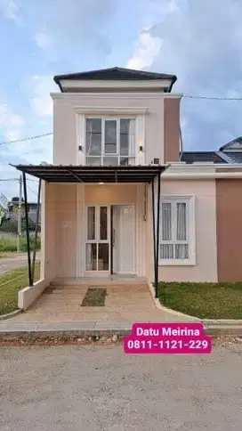 Rumah Mezzanine Siap Huni Tanpa DP Free Biaya 10 Menit Stasiun Depok