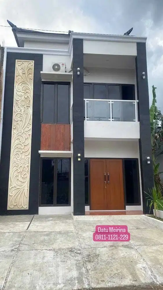 Rumah Depok Pinggir Jalan Raya Hanya 5 Menit Tol Cimanggis Free Biaya