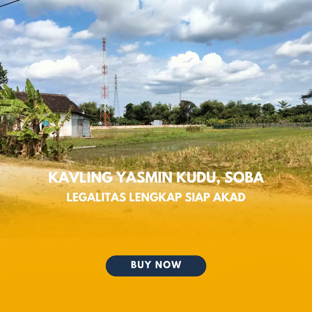 Tanah Kavling SHM Legal – Solo Raya – Dekat Sekolah & Pusat Hunian