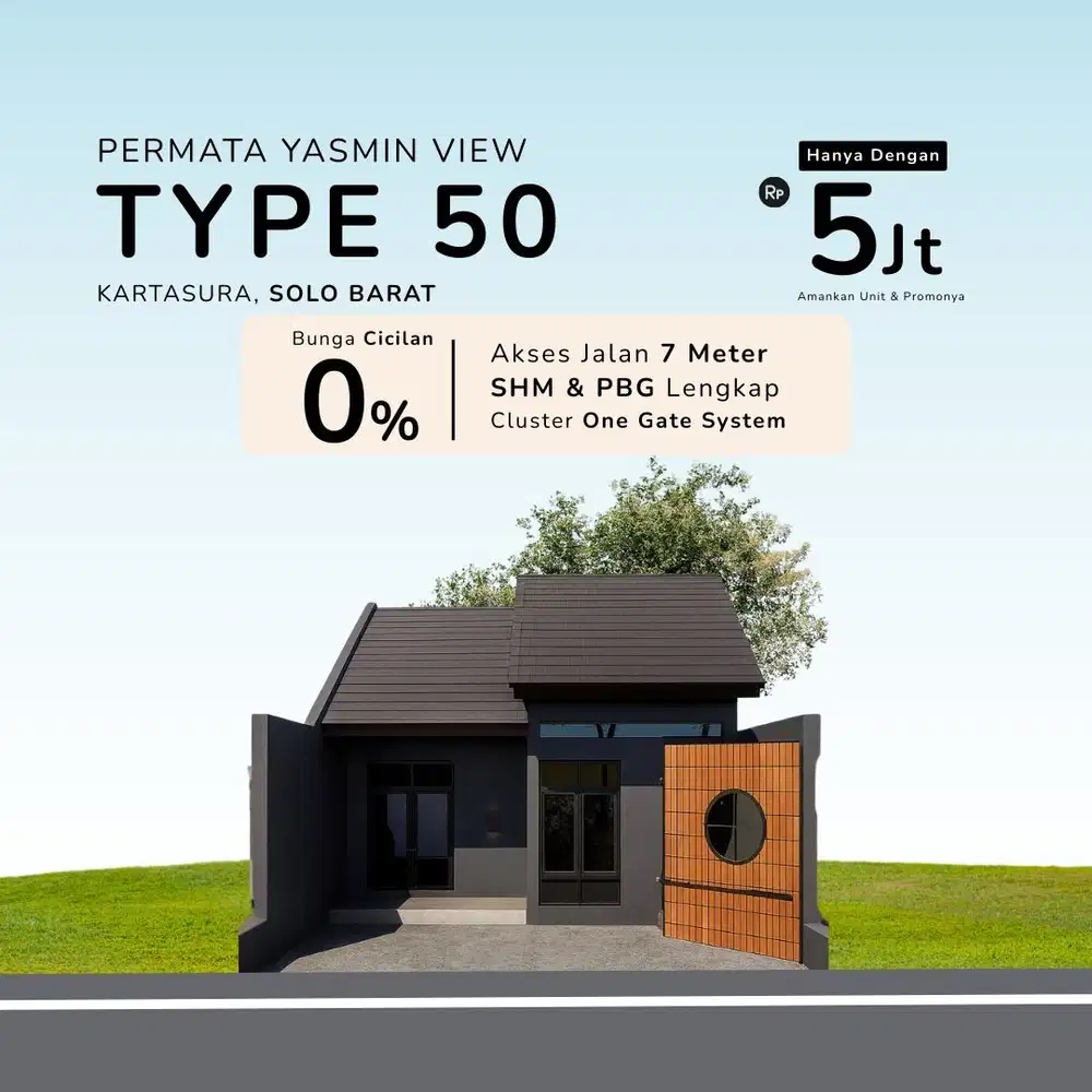 Rumah Dijual Minimalis Strategis Di Solo