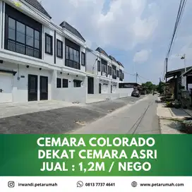 Rumah siap huni dekat cemara asri komplek cemara colorado kota medan