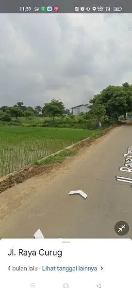 tanah dijual untuk gudang dan perumahan