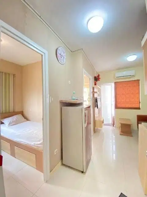 GREEN PRAMUKA UNIT ATAS MALL 2 KAMAR FURNISH TAHUNAN