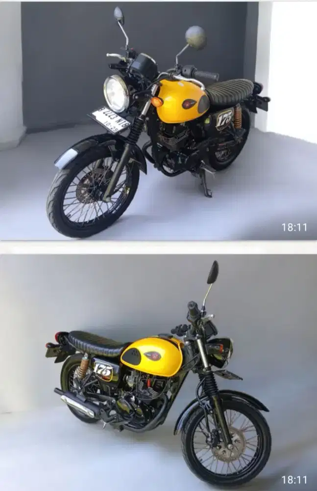 jual kawasaki w175 cafe