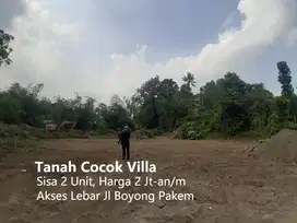 Tanah Murah Cocok Villa, Dekat Ledoksambi