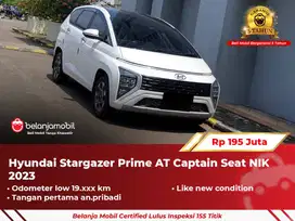 [ GARANSI 5TH ] Hyundai Stargazer Prime AT Captain Seat 2023 2024