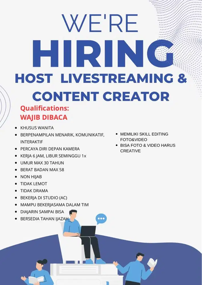HOST LIVE STREAMING & CONTENT CREATOR