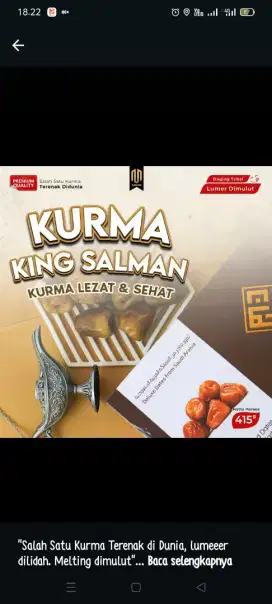Kurma king Salman