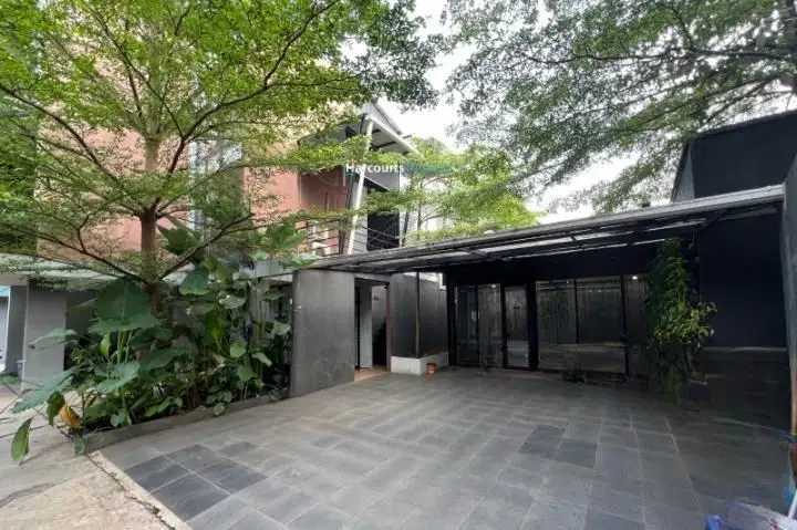 Rumah Dijual Di Lebak Bulus Mewah Dalam Townhouse Design Modern Tropis