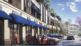 Dijual ruko 2 lantai hadap jalan boulevard BSD Serpong