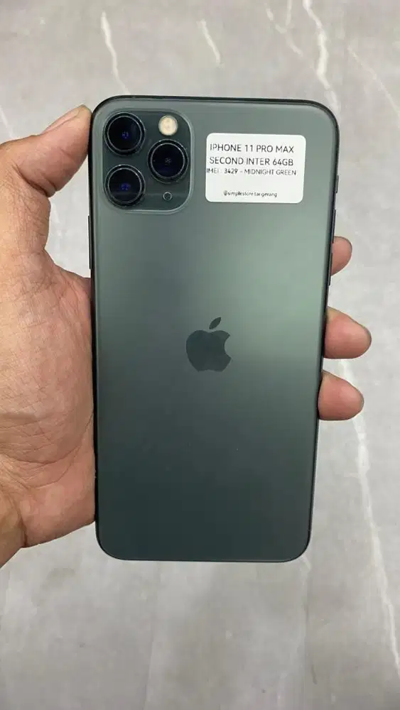 IPHONE 11 PRO MAX 64GB SEC INTER ALL PROVIDER