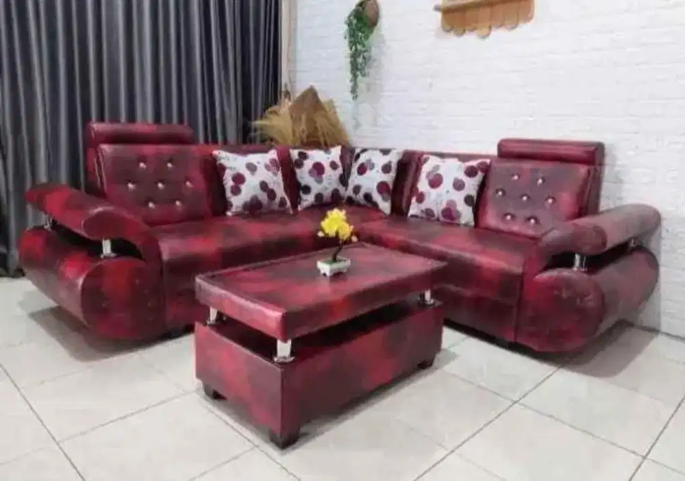 Sofa sudut minimalis