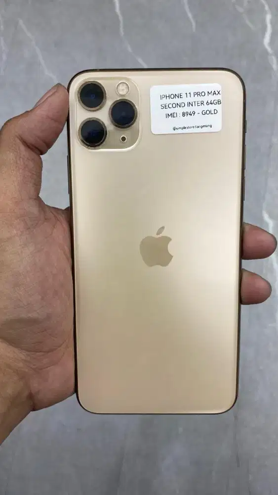 IPHONE 11 PRO MAX 64GB SEC INTER ALL PROVIDER