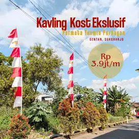 Investasi Cerdas! Kavling Kost Prospektif di Gentan, Sukoharjo.