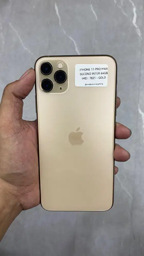 IPHONE 11 PRO MAX 64GB SEC INTER WIFI ONLY