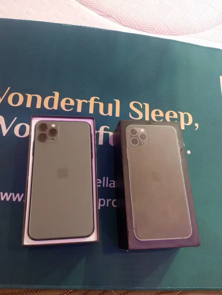 Iphone 11 pro max 256gb bebarapa baru